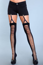 Load image into Gallery viewer, 1929 Illusion Clip Garter Thigh Highs-1
