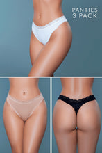 Load image into Gallery viewer, 22023PK Mandy Thong 3 Pack-0
